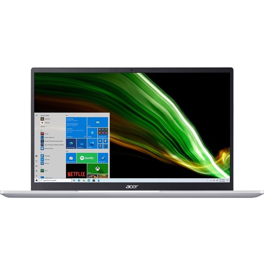 Acer Swift 3 SF314-511 SF314-511-593Q 14" Notebook - Full HD - Intel Core i5 11th Gen i5-1135G7 - 8 GB - 512 GB SSD - English (US), French Keyboard - Pure Silver NX.ABLAA.001