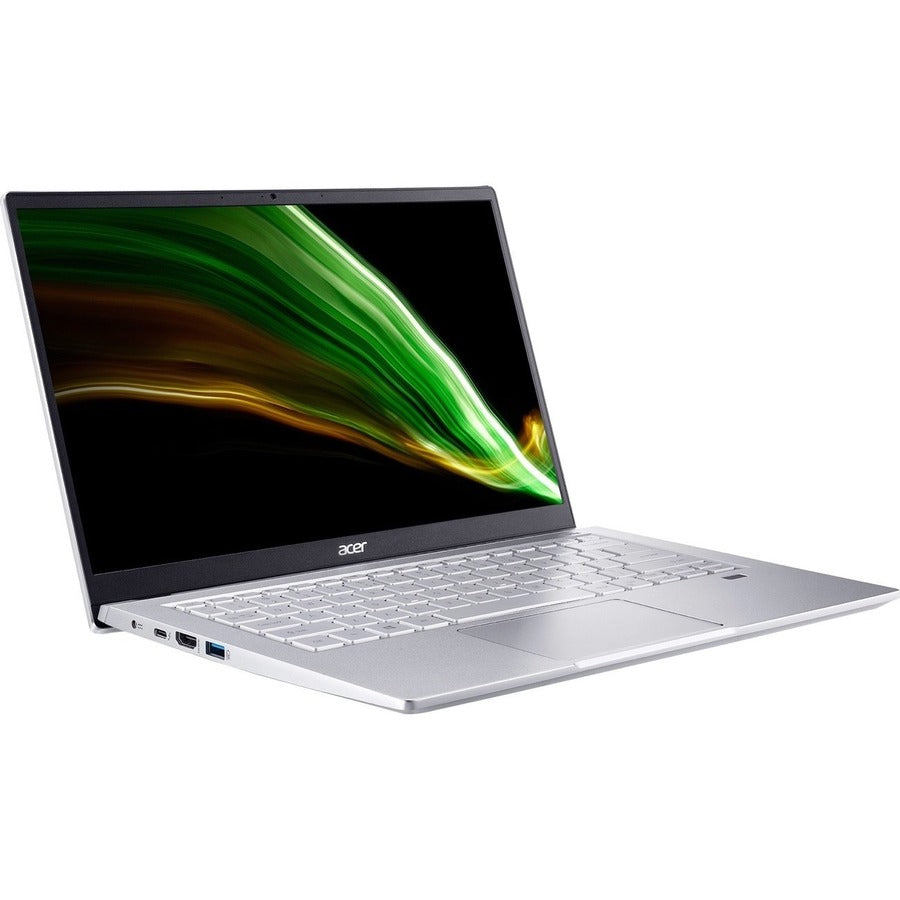 Acer Swift 3 SF314-511 SF314-511-593Q 14" Notebook - Full HD - Intel Core i5 11th Gen i5-1135G7 - 8 GB - 512 GB SSD - English (US), French Keyboard - Pure Silver NX.ABLAA.001