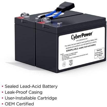 CyberPower RB1270X2E UPS Battery Pack RB1270X2E