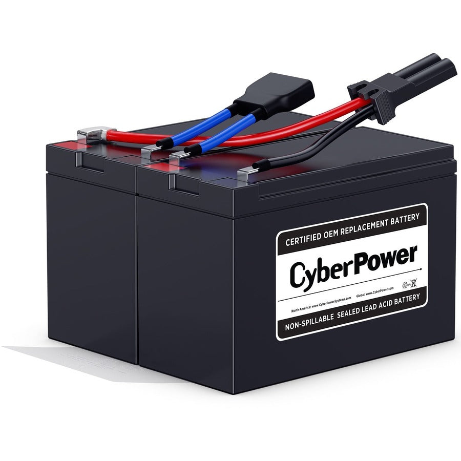 CyberPower RB1290X2B UPS Replacement Battery Cartridge for PR750LCD RB1270X2B