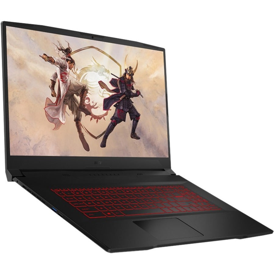 MSI Katana GF76 Katana GF76 11UE-287CA 17.3" Gaming Notebook - Full HD - Intel Core i7 11th Gen i7-11800H - 16 GB - 512 GB SSD - Core Black KATANA GF76 11UE-287CA