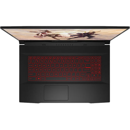 MSI Katana GF76 Katana GF76 11UE-287CA 17.3" Gaming Notebook - Full HD - Intel Core i7 11th Gen i7-11800H - 16 GB - 512 GB SSD - Core Black KATANA GF76 11UE-287CA