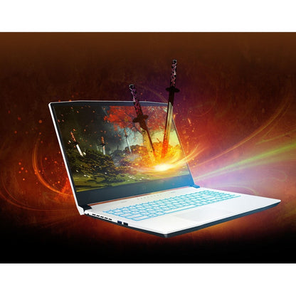 Ordinateur portable de jeu MSI Sword 15 A11UD Sword 15 A11UE-241CA 15,6" - Full HD - Intel Core i7 11e génération i7-11800H - 16 Go - SSD 512 Go - Blanc SWORD 15 A11UE-241CA