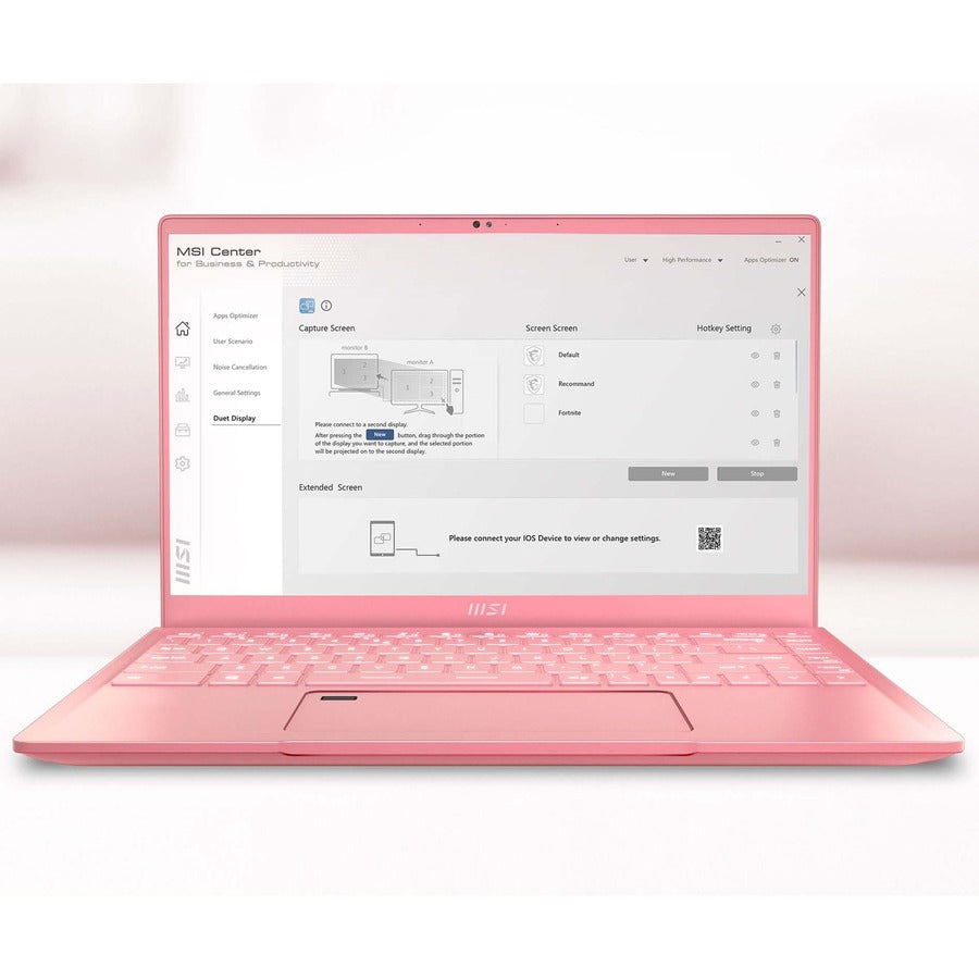 MSI Prestige 14 Prestige 14 A11SB-631CA 14" Notebook - Full HD - Intel Core i7 11th Gen i7-1185G7 - 16 GB - 1 TB SSD - Rose Pink PRESTIGE 14 A11SB-631CA