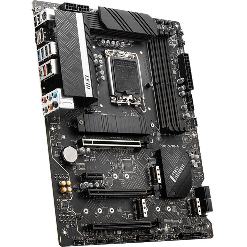 MSI Z690-A Desktop Motherboard - Intel Z690 Chipset - Socket LGA-1700 - Intel Optane Memory Ready - ATX PROZ690A