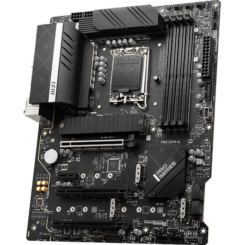 MSI Z690-A Desktop Motherboard - Intel Z690 Chipset - Socket LGA-1700 - Intel Optane Memory Ready - ATX PROZ690A