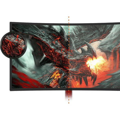 Moniteur LCD incurvé Full HD de 24 pouces MSI Optix G24C - 16:9 OPTIXG24C