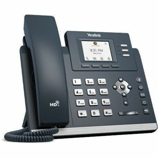 Yealink MP52 IP Phone - Corded - Corded - Desktop, Wall Mountable - Classic Gray MP52-TEAMS