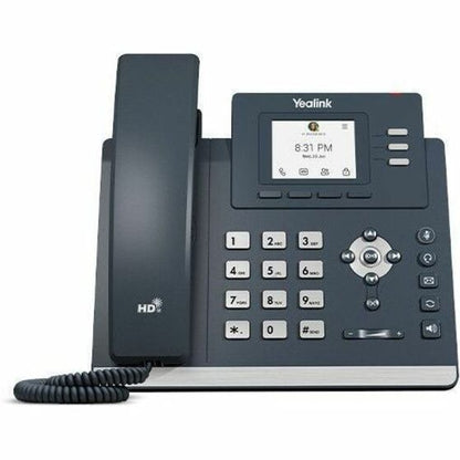 Yealink MP52 IP Phone - Corded - Corded - Desktop, Wall Mountable - Classic Gray MP52-TEAMS