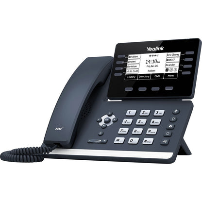 Yealink SIP-T53W IP Phone - Corded - Corded/Cordless - Bluetooth - Wall Mountable, Desktop - Classic Gray SIP-T53W