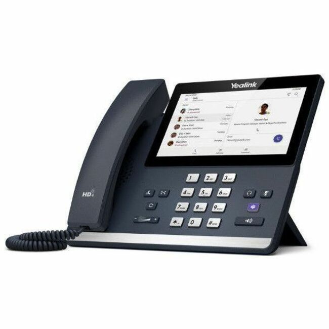 Yealink IP Phone - Corded - Bluetooth, Wi-Fi - Wall Mountable, Desktop - Classic Gray MP56-E2-TEAMS