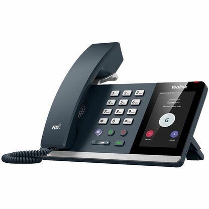 Yealink IP Phone - Corded - Bluetooth, Wi-Fi - Wall Mountable, Desktop - Classic Gray MP54-E2-TEAMS