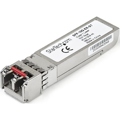 StarTech.com Cisco SFP-10G-ER Comp. SFP+ Module - 10GBASE-ER - 10GE Gigabit Ethernet SFP+ 10GbE Single Mode Fiber SMF Optic Transceiver SFP-10G-ER-ST