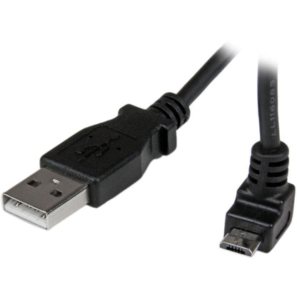 StarTech.com 2m Micro USB Cable - A to Up Angle Micro B USBAUB2MU