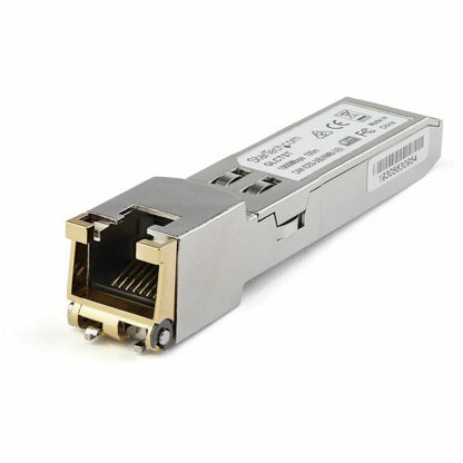 StarTech.com Juniper CTP-SFP-1GE-T Compatible SFP Module - 1000BASE-T - 1GE Gigabit Ethernet SFP to RJ45 Cat6/Cat5e Transceiver - 100m CTPSFP1GETST