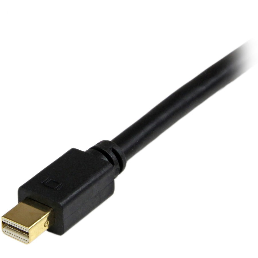 StarTech.com 10ft Mini DisplayPort to DVI Cable, Mini DP to DVI-D Adapter/Converter Cable, 1080p Video, mDP 1.2 to DVI Monitor/Display MDP2DVIMM10B