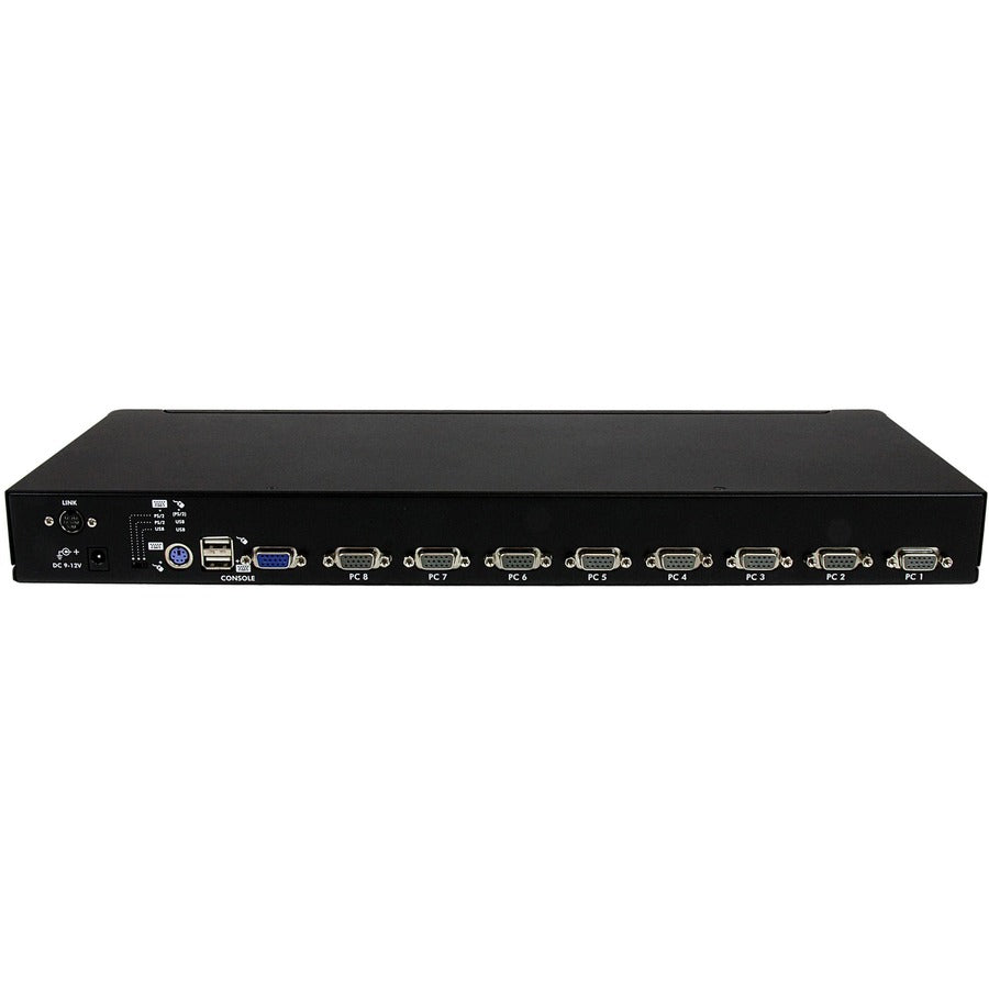 StarTech.com 8 Port 1U Rackmount USB PS/2 KVM Switch with OSD SV831DUSB