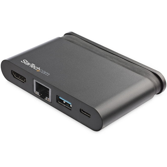 StarTech.com USB C Multiport Adapter - USB-C Travel Dock to 4K HDMI, 100W PD 3.0 Pass-Through, USB-A USB-C, GbE - Portable USB Type-C Dock DKT30CHCPD