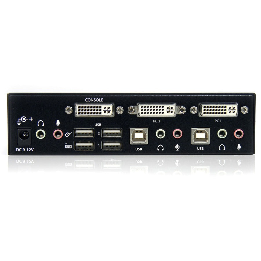 StarTech.com 2 Port High Resolution USB DVI Dual Link KVM Switch with Audio SV231DVIUAHR