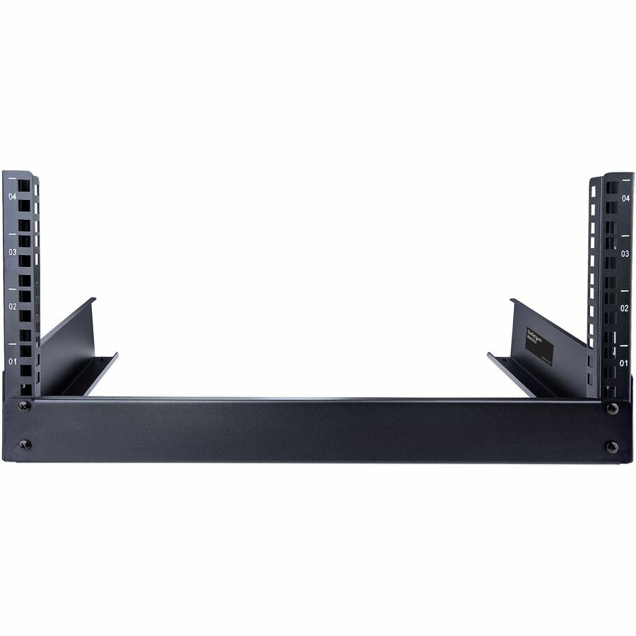 StarTech.com 2-Post 4U Desktop Server Rack, Open Frame 19in Network Rack, Small Home/Office Rack for AV / Studio / Data / IT Equipment RK4OD