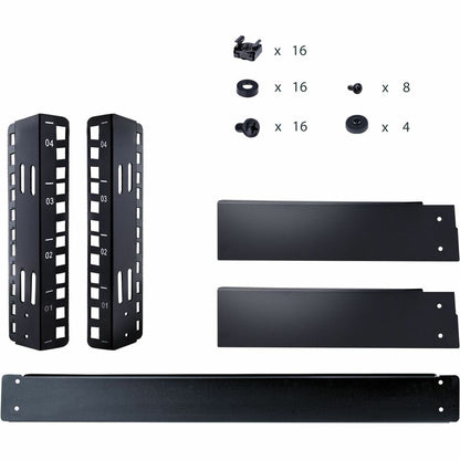 StarTech.com 2-Post 4U Desktop Server Rack, Open Frame 19in Network Rack, Small Home/Office Rack for AV / Studio / Data / IT Equipment RK4OD