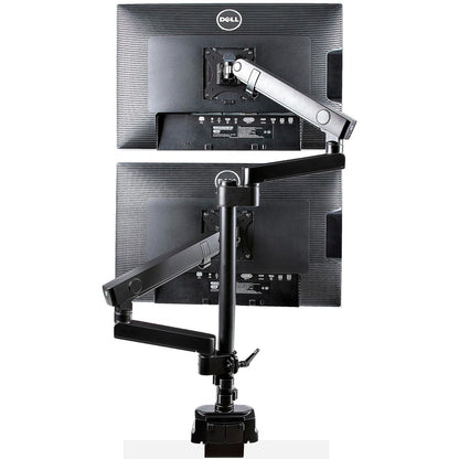 StarTech.com Desk Mount Dual Monitor Arm, Height Adjustable Full Motion Monitor Mount for 2x VESA Displays up to 32" (17.6lb/8kg) ARMDUALPIVOT