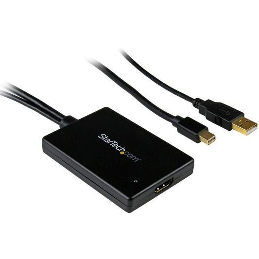 StarTech.com Mini DisplayPort to HDMI Adapter with USB Audio MDP2HDMIUSBA