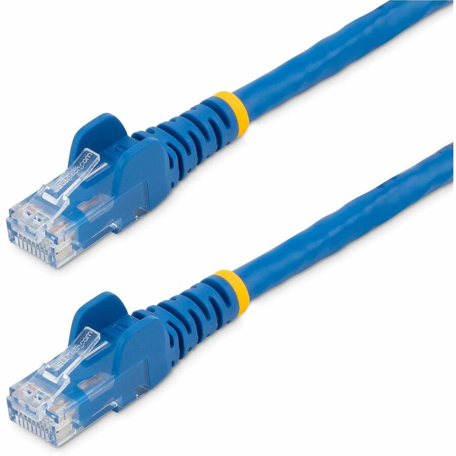 StarTech.com 25 ft. CAT6 Ethernet Cable - 10 Pack - ETL Verified - Blue CAT6 Patch Cord - Snagless RJ45 Connectors - 24 AWG - UTP N6PATCH25BL10PK