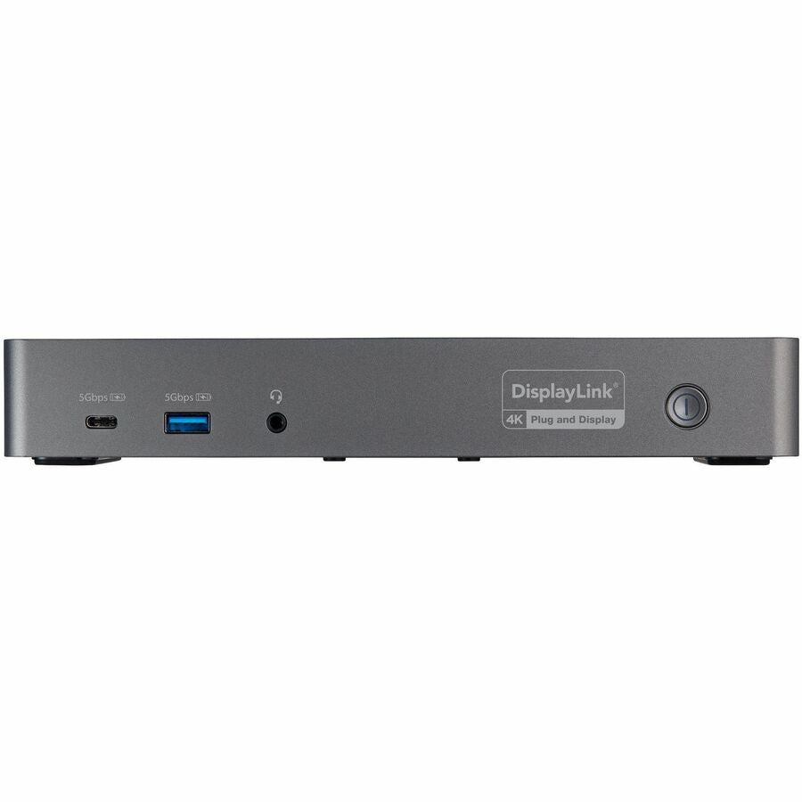 StarTech.com USB-C & USB-A Dock - Hybrid Triple Monitor Laptop Docking Station DisplayPort & HDMI 4K 60Hz/85W PD/6x USB/GbE/USB 3.1 Gen 2 DK31C3HDPD