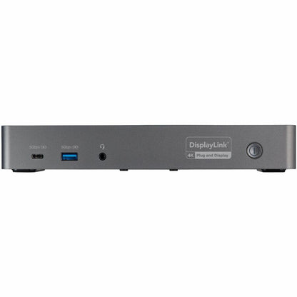 StarTech.com USB-C & USB-A Dock - Hybrid Triple Monitor Laptop Docking Station DisplayPort & HDMI 4K 60Hz/85W PD/6x USB/GbE/USB 3.1 Gen 2 DK31C3HDPD