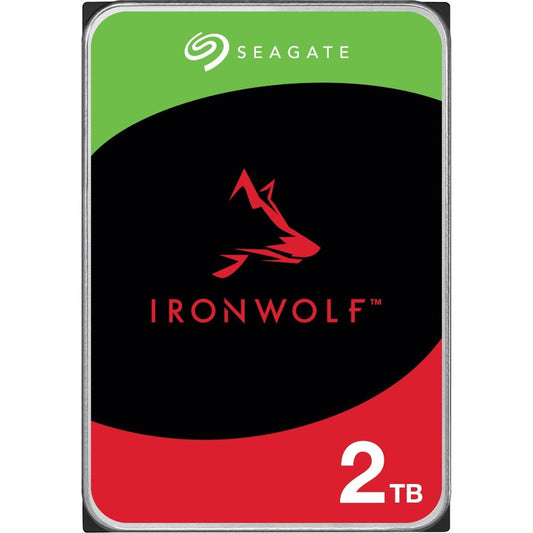 Disque dur Seagate IronWolf ST2000VN003 2 To - 3,5" interne - SATA (SATA/600) - Méthode d'enregistrement magnétique conventionnel (CMR) ST2000VN003