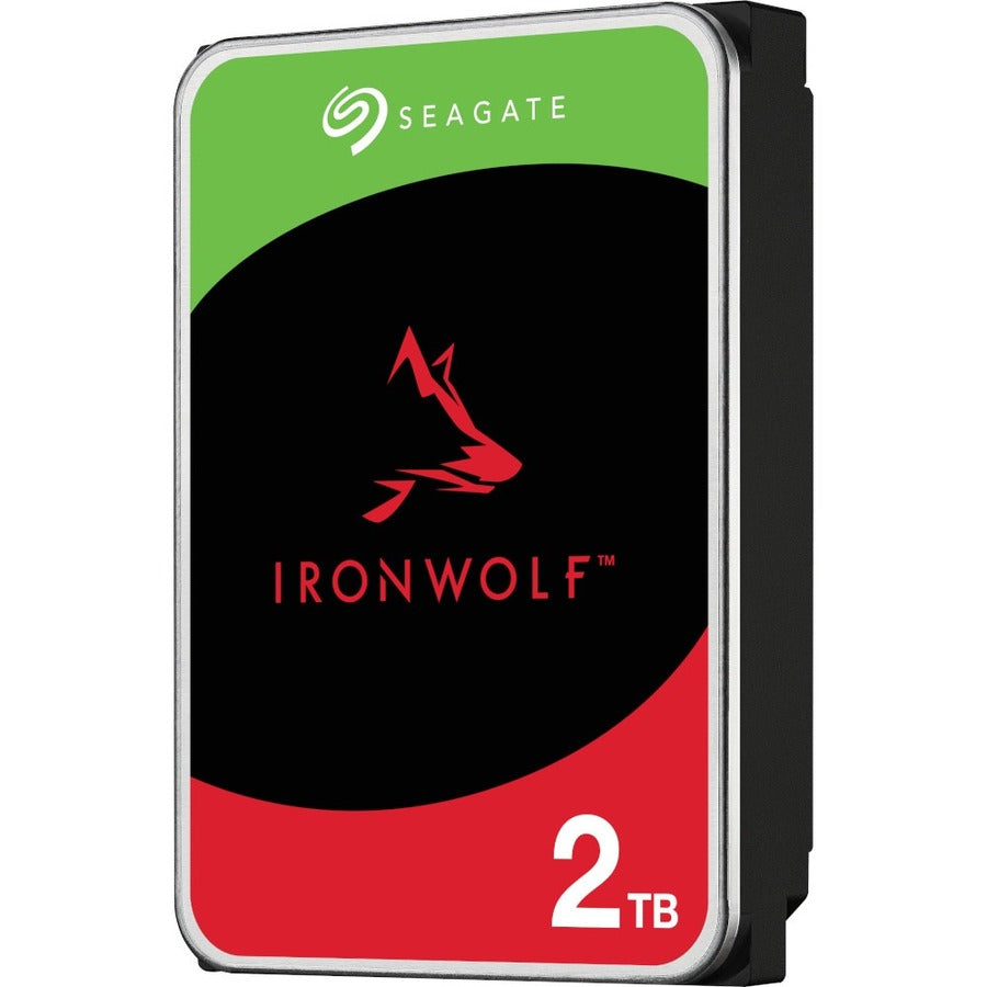 Disque dur Seagate IronWolf ST2000VN003 2 To - 3,5" interne - SATA (SATA/600) - Méthode d'enregistrement magnétique conventionnel (CMR) ST2000VN003