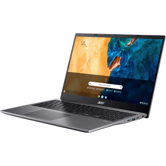 Acer Chromebook 515 CB515-1W CB515-1W-393L 15.6" Chromebook - Full HD - Intel Core i3 11th Gen i3-1115G4 - 8 GB - 128 GB SSD - English (US) Keyboard NX.AYGAA.001