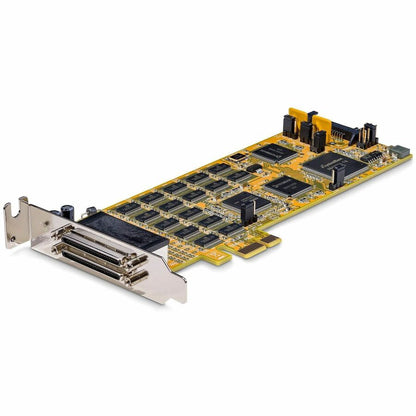 StarTech.com 16 Port PCI Express Serial Card - Low-Profile - High-Speed PCIe Serial Card with 16 DB9 RS232 Ports PEX16S550LP