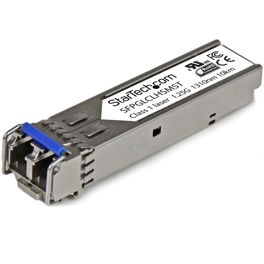 StarTech.com Cisco GLC-LH-SM Compatible SFP Module 10 Pack - 1000BASE-LX/LH 1GbE Gigabit Ethernet Single Mode Fiber SMF Optic Transceiver GLCLHSM10PST