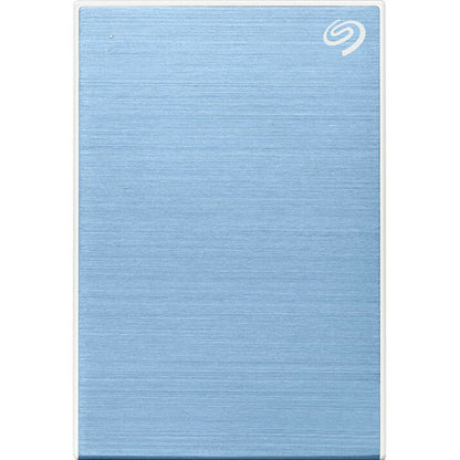 Seagate Backup Plus Slim STHN1000402 1 TB Portable Hard Drive - External - Light Blue STHN1000402