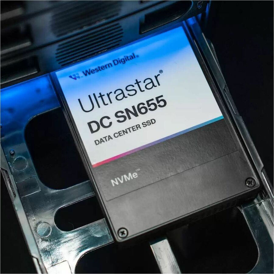 WD Ultrastar DC SN655 WUS5EA138ESP7E4 3.84 TB Solid State Drive - U.3 15 mm Internal - PCI Express NVMe (PCI Express NVMe 4.0) - Read Intensive 0TS2467