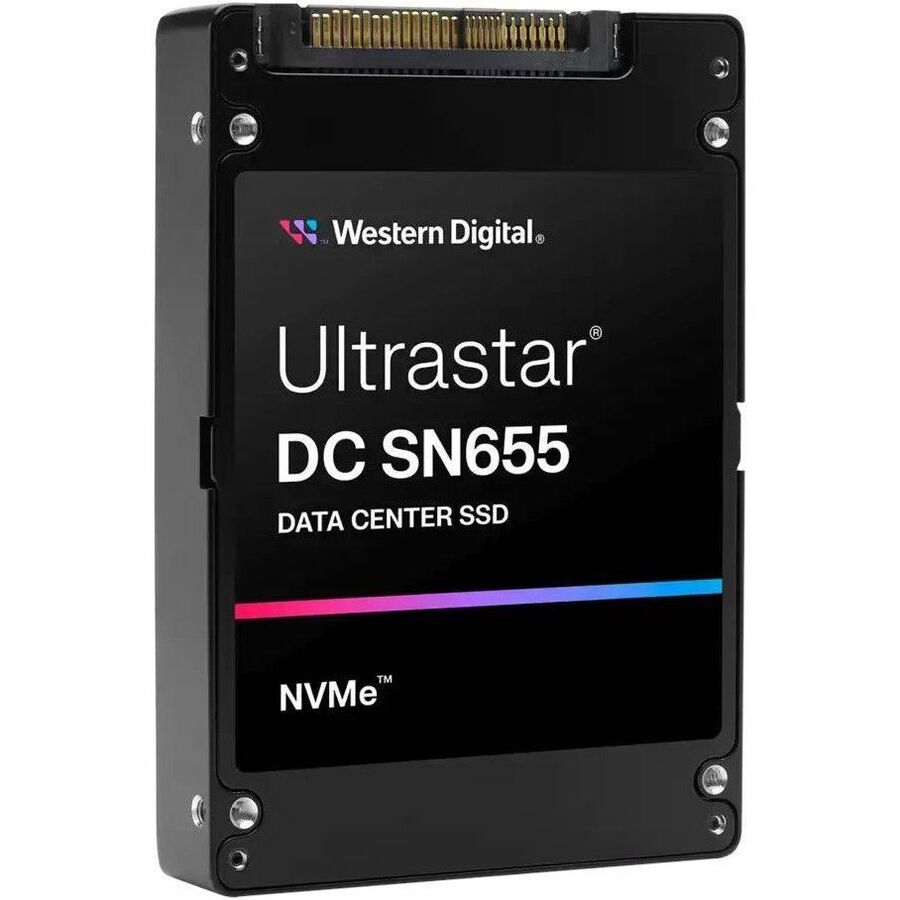 WD Ultrastar DC SN655 WUS5EA138ESP7E4 3.84 TB Solid State Drive - U.3 15 mm Internal - PCI Express NVMe (PCI Express NVMe 4.0) - Read Intensive 0TS2467