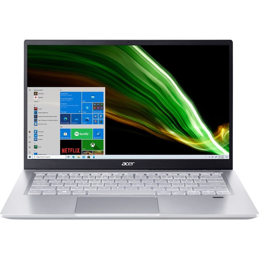 Acer Swift 3 SF314-511 SF314-511-52EE 14" Notebook - Full HD - Intel Core i5 11th Gen i5-1135G7 - 8 GB - 512 GB SSD - English (US), French Keyboard - Pure Silver NX.ABNAA.00F