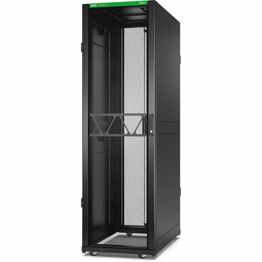 Rack serveur APC by Schneider Electric NetShelter SX Gen 2, 42U, 1991H x 600L x 1070P mm, avec côtés, noir AR3100B2