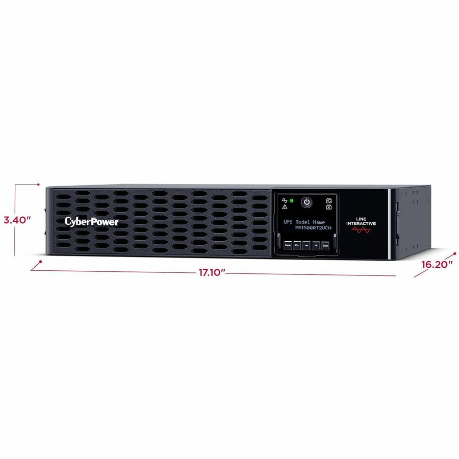 CyberPower Smart App Sinewave PR1500RT2UCN 1500VA Rack/Tower UPS PR1500RT2UCN