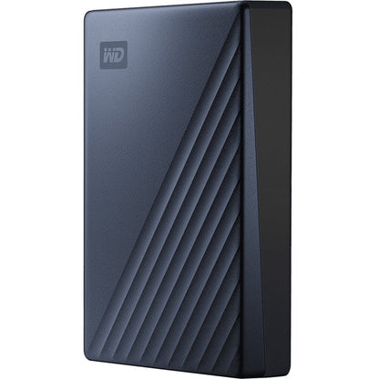 WD My Passport Ultra WDBFTM0050BBL 5 TB Portable Hard Drive - External - Blue WDBFTM0050BBL-WESN