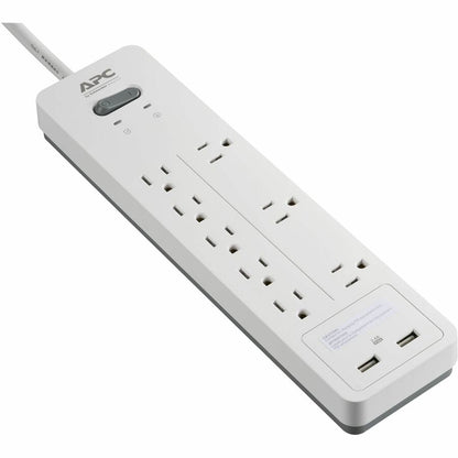 APC by Schneider Electric SurgeArrest Home/Office 8-Outlet Surge Suppressor/Protector PH8U2W