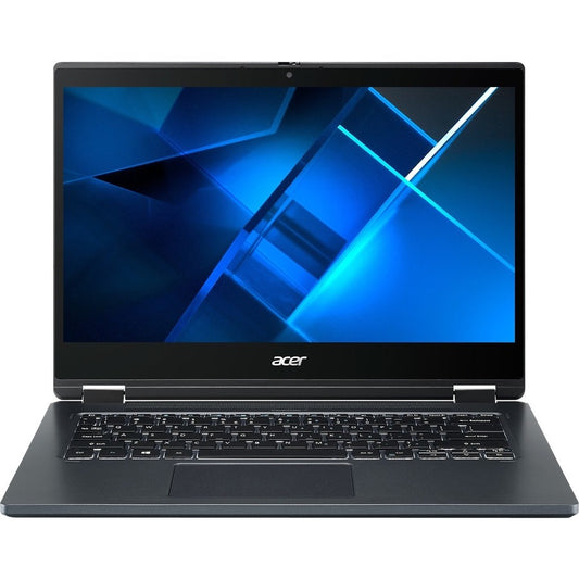 Acer TravelMate Spin P4 P414RN-51 TMP414RN-51-52YE 14" Touchscreen Convertible 2 in 1 Notebook - Full HD - Intel Core i5 11th Gen i5-1135G7 - 16 GB - 512 GB SSD - English Keyboard - Slate Blue NX.VP4AA.00B