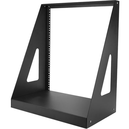 StarTech.com 2-Post 12U Heavy-Duty Desktop Server Rack, Small Open Frame 19in Network Rack for Home/Office IT Equipment, TAA Compliant 2POSTRACK12