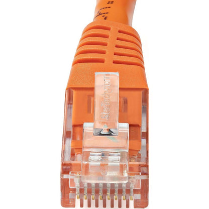 StarTech.com 25ft CAT6 Ethernet Cable - Orange Molded Gigabit - 100W PoE UTP 650MHz - Category 6 Patch Cord UL Certified Wiring/TIA C6PATCH25OR