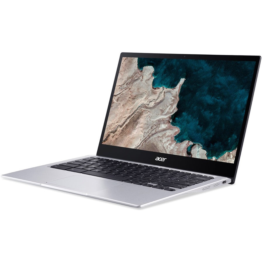 Acer Chromebook Spin 513 R841T R841T-S98A 13.3" Touchscreen Convertible 2 in 1 Chromebook - Full HD - Qualcomm Kryo 468 - 8 GB - 64 GB Flash Memory - English (US), French Keyboard NX.AA5AA.003