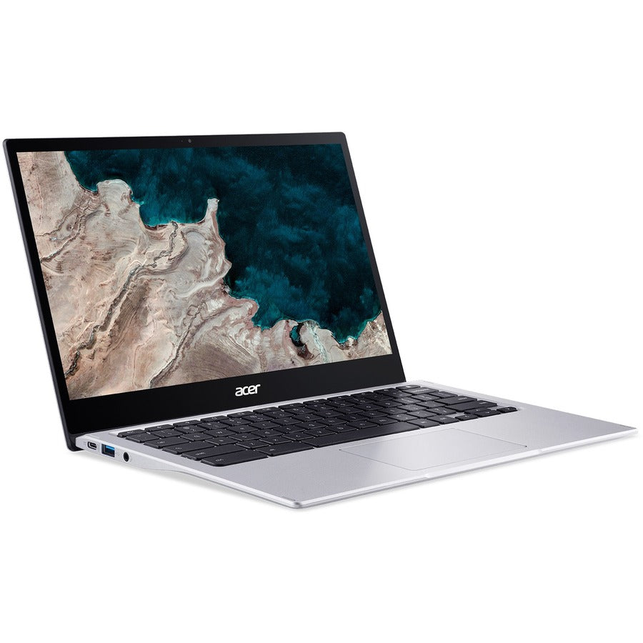 Acer Chromebook Spin 513 R841T R841T-S98A 13.3" Touchscreen Convertible 2 in 1 Chromebook - Full HD - Qualcomm Kryo 468 - 8 GB - 64 GB Flash Memory - English (US), French Keyboard NX.AA5AA.003