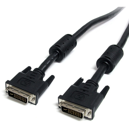 StarTech.com 10 ft DVI-I Dual Link Digital Analog Monitor Cable M/M DVIIDMM10