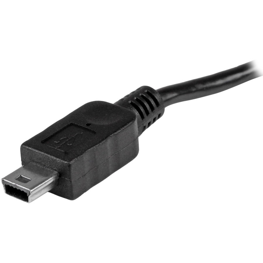 StarTech.com 8in USB OTG Cable - Micro USB to Mini USB - M/M - USB OTG Adapter - 8 inch UMUSBOTG8IN